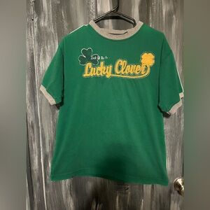 Point Zero large lucky clover shirt